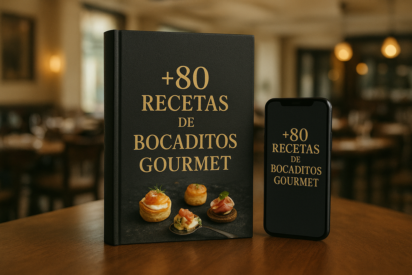 Colección Libros Digitales Bocaditos Gourmet 14x1 🍽️🍢🍔