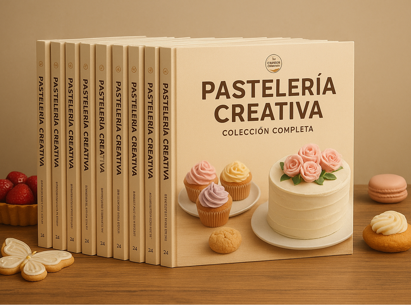 PASTELERIA CREATIVA - 24 TOMOS